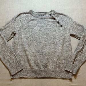 Abercrombie Crew Neck Grey Sweater XS